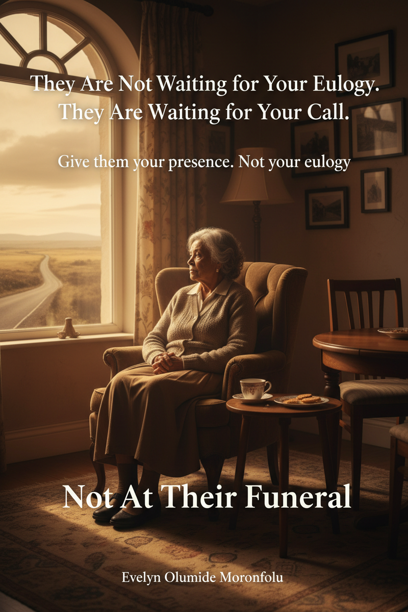 They Are Not Waiting for Your Eulogy